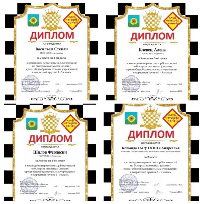 ИГРАЮТ ШАХМАТНЫЕ ШКОЛЬНЫЕ ДРУЖИНЫ